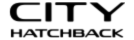 Logo do modelo City Hatchback